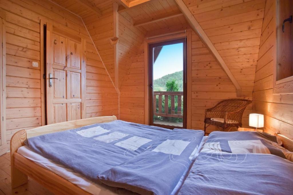 Domek W Krynicy Z Sauna Krynica Zdroj Eksteriør bilde